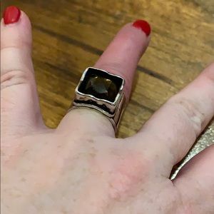Silpada Smoky Quartz ring